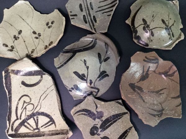 Pottery fragments: Charity Auction