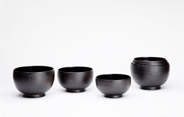 Urushi (lacquar) Coated Wooden Bowl That Reached the Summit Murose Kazumi + The Mejiro Urushi Studio