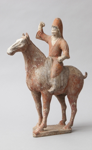 Chinese clay figurines (Han – Tang dynasty)