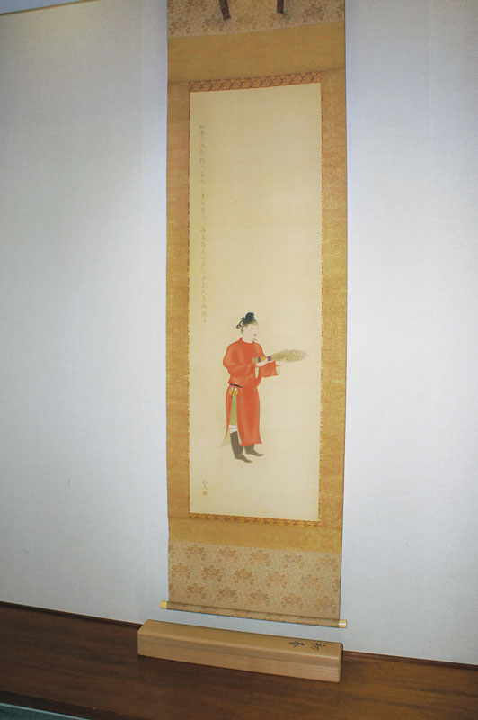The dressing of Japanese paintings