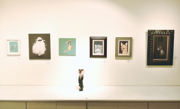 若手作家の動物をテーマにした四季彩舎の「♡Animals」展