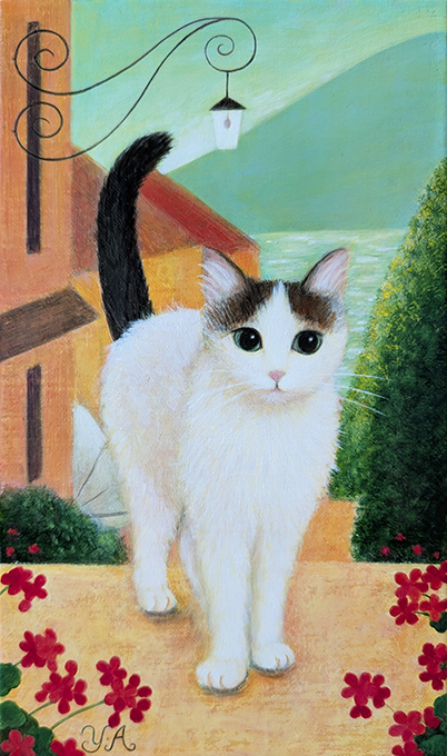 秋吉 由紀子 展 ― 魅惑の猫たちとロマンティックな物語 ― | イベント詳細