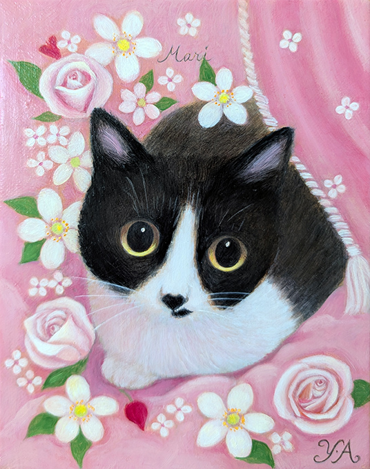 秋吉 由紀子 展 ― 魅惑の猫たちとロマンティックな物語 ― | イベント詳細