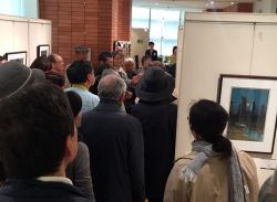 Gallery talk at Maruzen Nihonbashi 3F Gallery