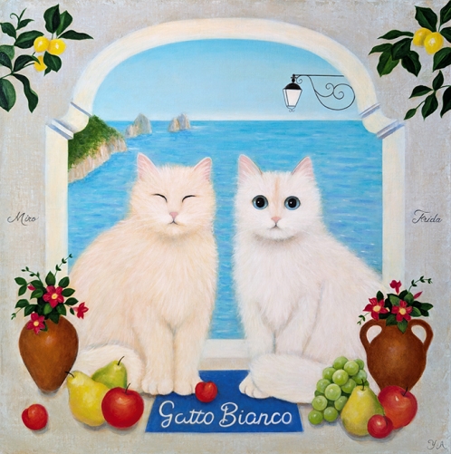 秋吉 由紀子 展　～ Isola di Capri～　カプリ島の猫たち ｜ Yukiko Akiyoshi Exhibition