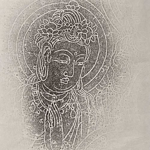 仏教遺物の拓本展