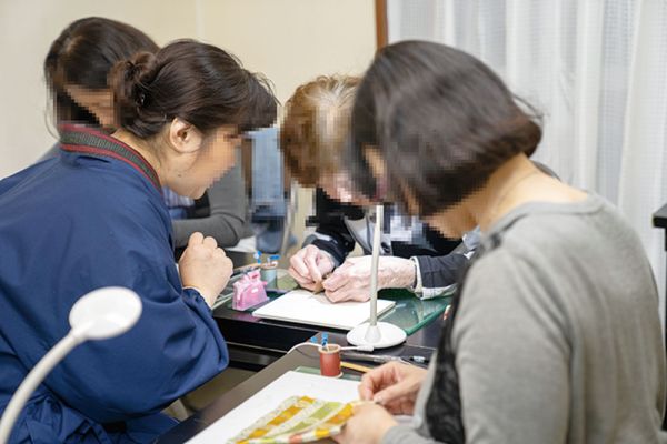 Workshop "Tailoring of kofukusa" and Exhibition of "Furidashi"