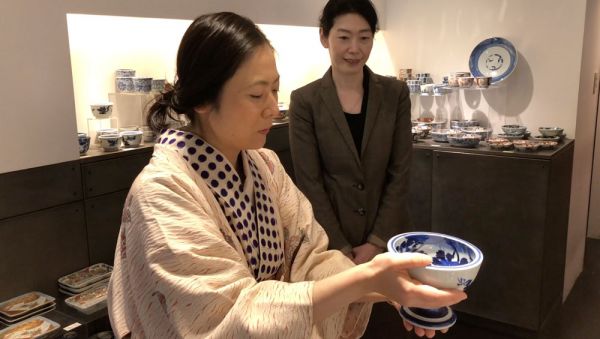 Interview at Oriental Antiques Gallery Maesaka Seitendo