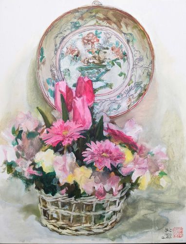 Toshihiro Matsumoto / Gosai Flower basket design and Flower basket