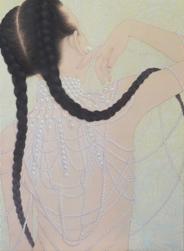 Yuko Kitajima Japanese painting Exhibition -obsession-