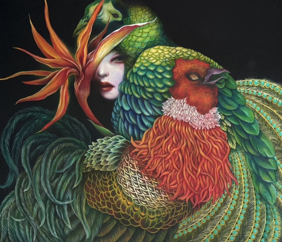 「成田朱希新作展」＋「愛でる〜100年後のアンティーク」