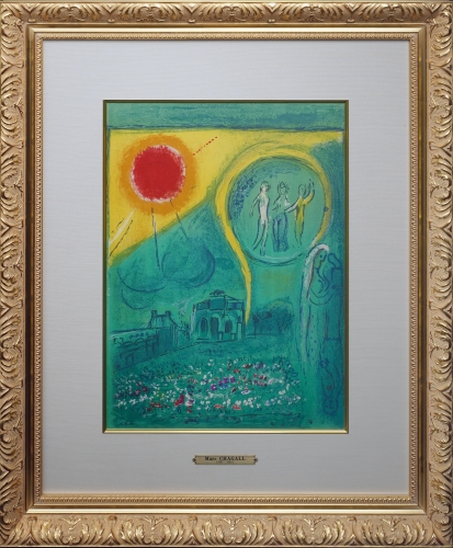 翠波画廊のチャリティ入札会：シャガール他