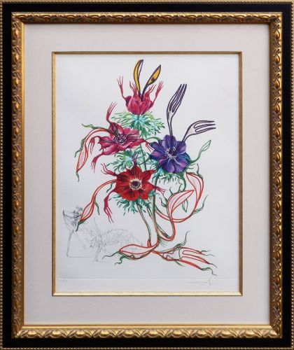 Salvador Dali print : Charity Auction